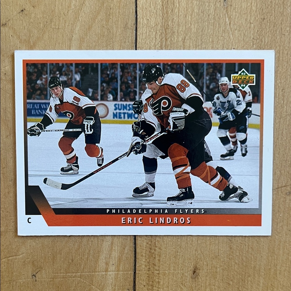 Philadelphia Flyers Eric Lindros NHL Hockey Card